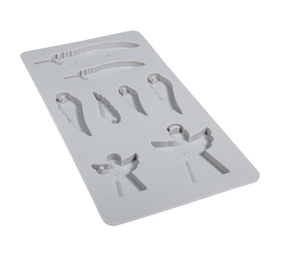 Silicone casting mould "Angel & wings"