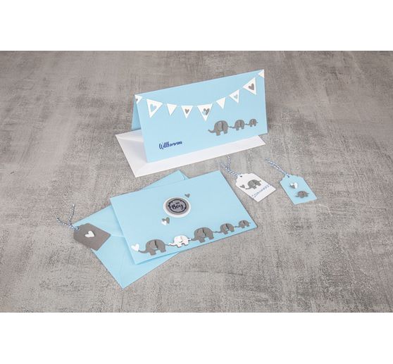 Clear Stamps "Welcome Baby"