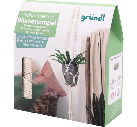 Kit macramé Gründl « Suspension pour plante »