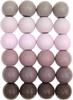 Perles pour macramé Rico Design Made by Me « Tons roses » 
