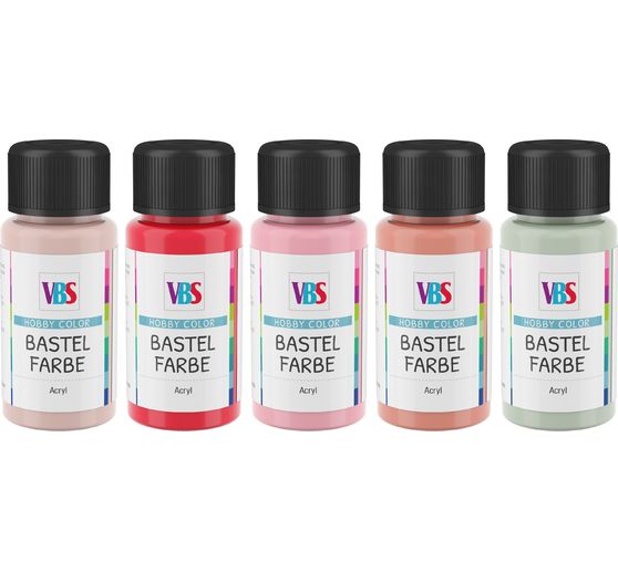 Set de peintures acryliques VBS « Bouquet »