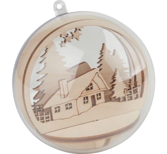 Motif à piquer en bois "Monde de la montagne