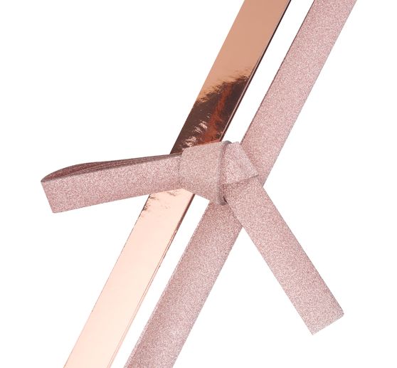 Paper strips "Glitter, Rosegold"