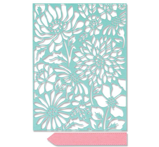 Gabarit d'estampe Sizzix Thinlits « Botanic Scene »