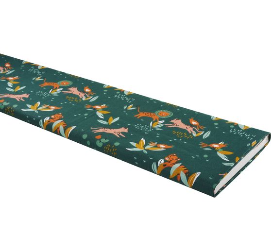 Tissu coton au mètre « Tigre Koffi »