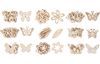 Assortiment de pièces à disperser papillons « Shari »