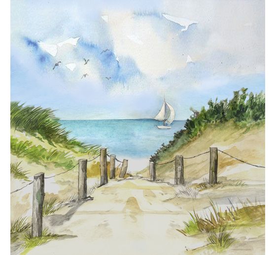 Set de Serviettes VBS « Plage et mer »