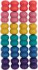 Perles macramé Rico Design Made by Me « Couleurs de l'arc-en-ciel »