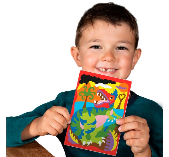Album Sabbiarelli Sand-it for Fun « Dinosaures »