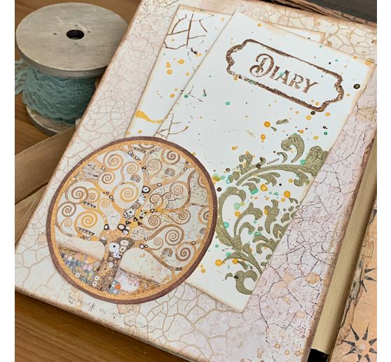 Bloc de papier scrapbooking « Klimt Backgrounds »