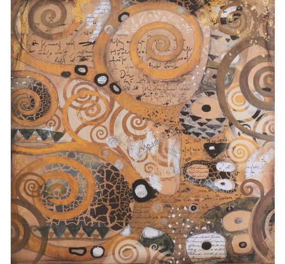 Bloc de papier scrapbooking « Klimt Backgrounds »