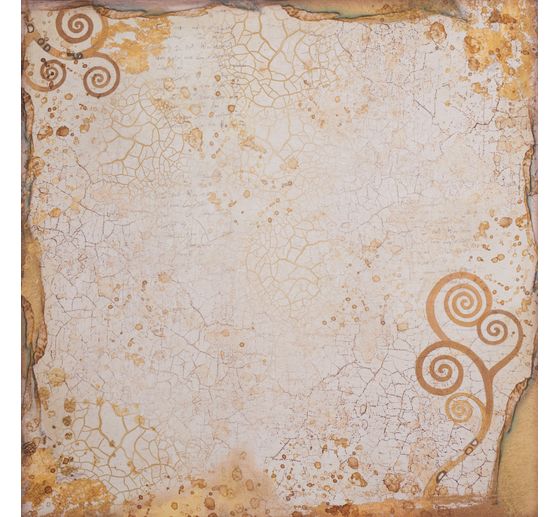 Bloc de papier scrapbooking « Klimt Backgrounds »
