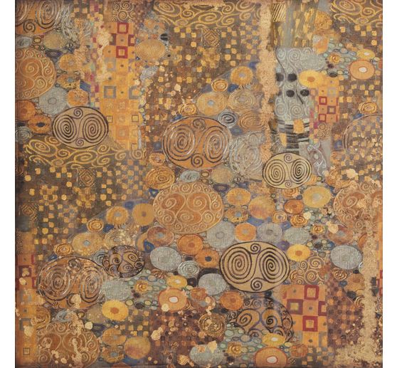 Bloc de papier scrapbooking « Klimt Backgrounds »