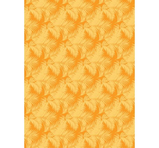 Papier Décopatch « Fougère orange »