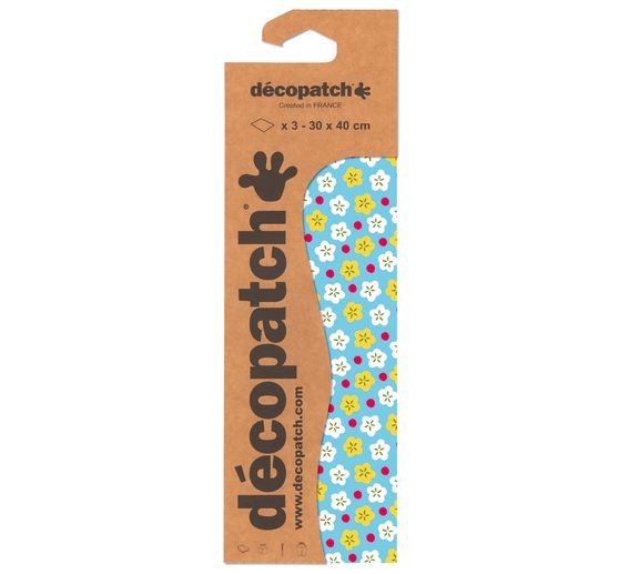 Papier Décopatch « Fleurs »
