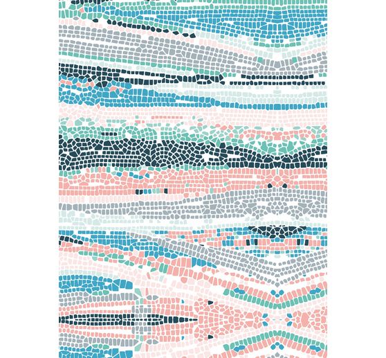Papier Décopatch « Mosaïque-Crystal Wave »