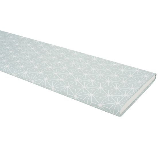 Tissu coton au mètre « Etoile géométrique », enduction polyester