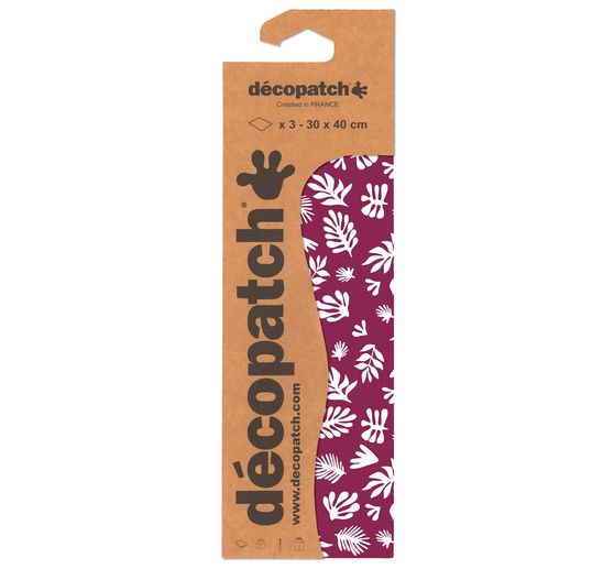 Décopatch paper "Leaves Berry"