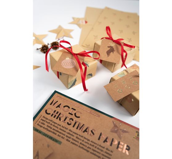 Motif block "Kraft paper Xmas"