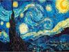 Peinture au num&eacute;ro &laquo; Van Gogh - La nuit &eacute;toil&eacute;e &raquo;