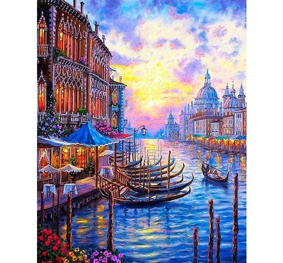 Peinture au numéro « Grand Canal à Venise »