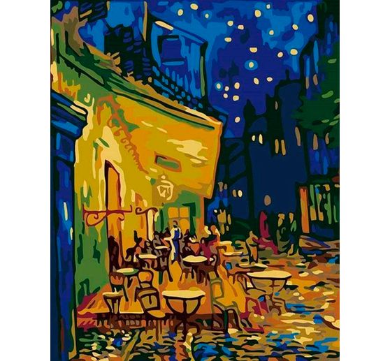 Peinture au numéro « Van Gogh - Café »