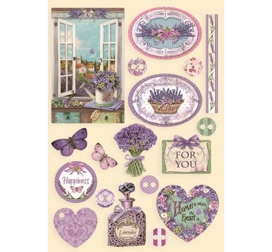 Motifs découpés au laser « Provence »