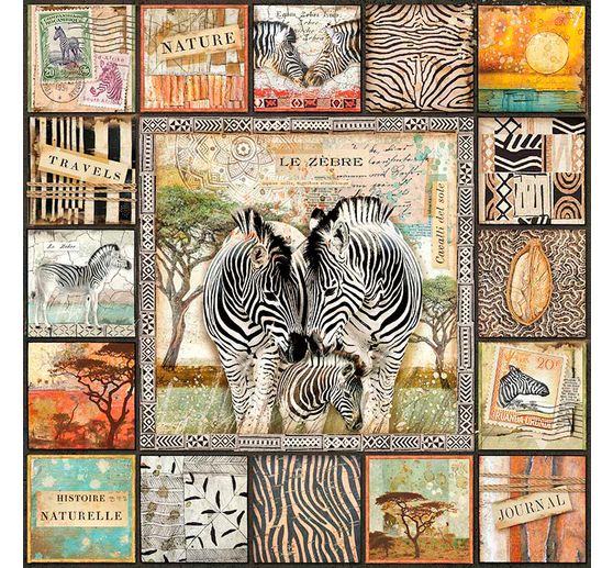Scrapbook block "Savana"