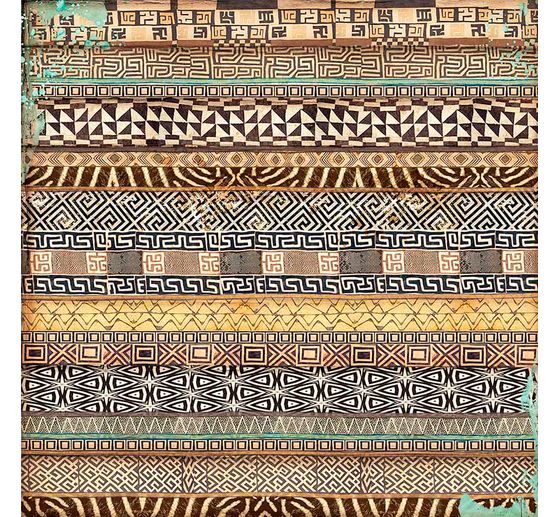 Bloc de papier scrapbooking « Savana »