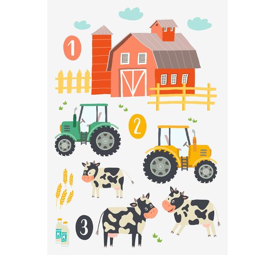 Stickers de fenêtre « Ferme »