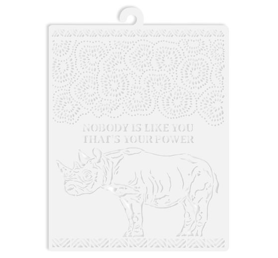 Stencil "Rhino"