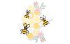 Gabarit d'estampe Sizzix Thinlits « Bee Hive » 