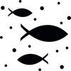 Perforatrice aimantée « Poissons »
