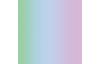Feuilles de pliage en papier transparent « Arc-en-ciel pastel» 