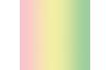 Feuilles de pliage en papier transparent « Arc-en-ciel pastel» 