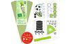 School cone craft set "Footballer"