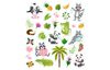 Glitter sticker "Animals"