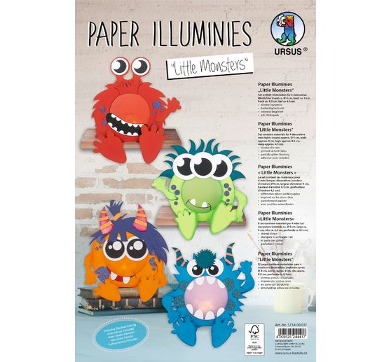 Set de mini-lumières « Monstre » 