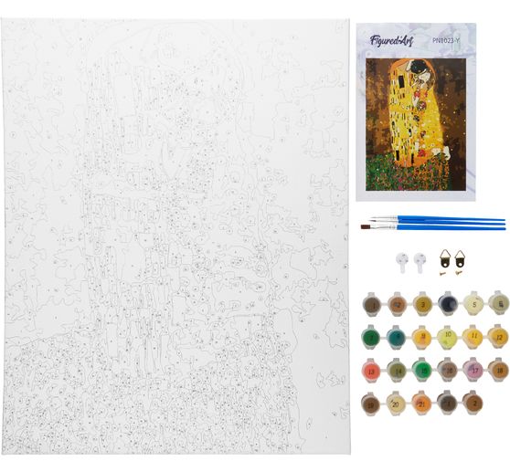 Painting by numbers "Klimt - The kiss"