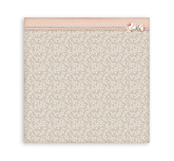 Bloc de papier scrapbooking « You and Me Backgrounds » 