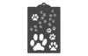 Stencil "Paw print"