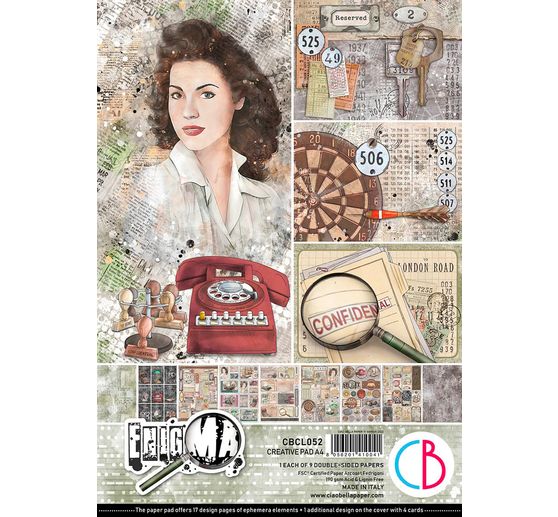 Set de papiers « Enigma »