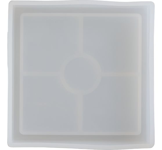 Moule en silicone « Dessous de verre carré »