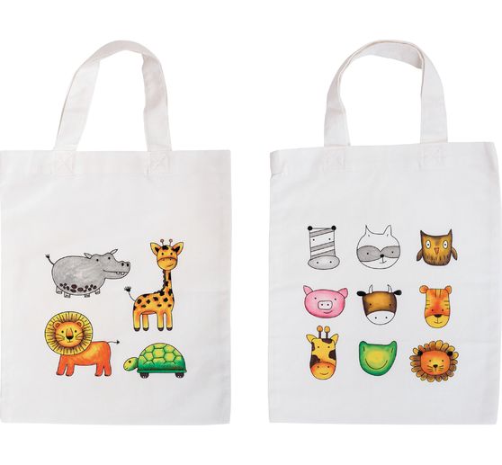 Kit de bricolage sacs pour enfants « Animals & Zoo »