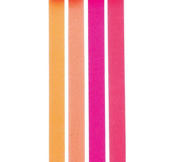 Set de masking tapes « Fluo », tons rouges 
