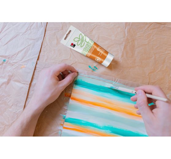 Marabu Green water-based Alkyd-Paint Set BASIC