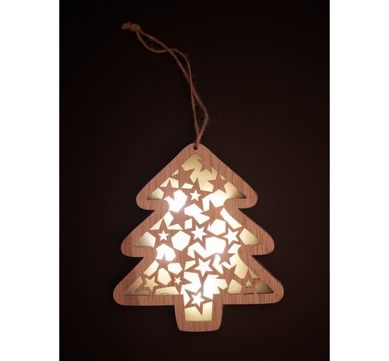 Suspension sapin VBS, éclairage LED