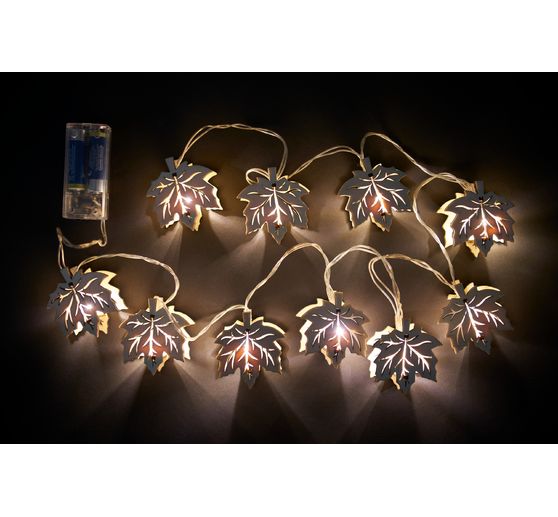 Guirlande lumineuse VBS « Feuilles d'érable » 