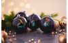 Christmas balls made of plastic, Ø100 mm