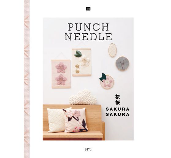 Livre de broderie Rico Design « No. 5 Sakura Sakura »